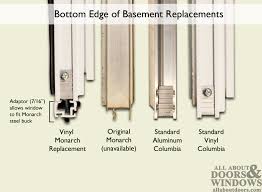 Basement Insert Window Aluminum Frame