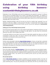 birthday banners custombirthdaybanners