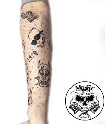 Herkese yeniden merhabaaa :)sizlerle bu gğn hep beraber oturup keyifli bir kol kaplama dövme si üzerine bir sohbet gerçekleştireceğiz. Minimal Kol Kaplama Magic Tattoo Studio
