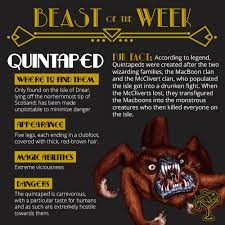 SPEAKBEASTY — This week's Beast of The Week is Quintaped!...