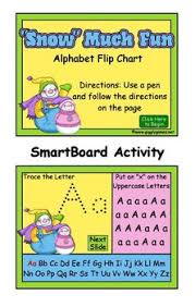 Snow Much Fun Letter Flip Chart Smartboard Activity