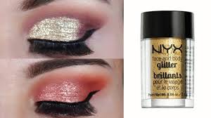 apply loose glitter perfectly