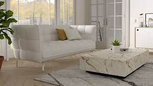 What Color Coffee Table Goes With White