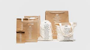 h m introduces paper packaging for all