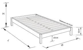 California Custom Timber Bed Frame