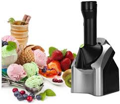 Low calorie ice cream, what ice cream has the lowest calories? Amazon Com Luoer Frozen Fruit Yogurt Dessert Maker Automatic Healthy Ice Cream Maker For Making Sorbet Smoothie Frozen Fruit Snacks Home Kitchen