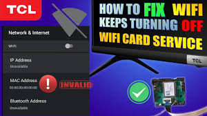 tcl android tv servicing wifi module