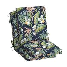 outdoor high back dining chair cushion
