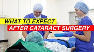 what to expect after cataract surgery