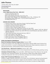 12 Good Resume Examples For Teenagers Proposal Letter