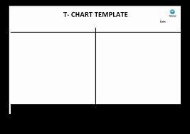 T Chart Template Word New Free Tally Chart Template In
