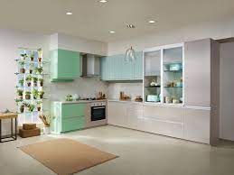 modular kitchen designs straight