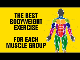 the best bodyweight exercise for each