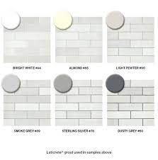 In addition to those, shades of beige, brown, gray and mossy green are frequently used. Choosing Grout For Cloe S White Subway Tile White Subway Tile White Subway Tile Bathroom White Subway Tile Kitchen