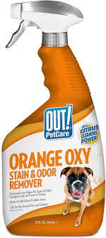 petcare orange oxy stain odor remover