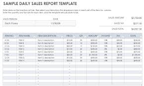 daily s report forms templates