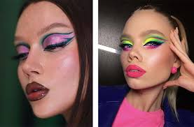 90s rave makeup
