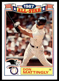 Maybe you would like to learn more about one of these? 1988 Topps 1987 All Star Game Commemorative Set Don Mattingly 2 On Kronozio