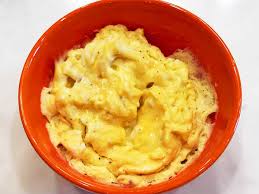 microwave scrambled eggs healthy