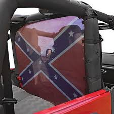 Confederate Flag Nylon Mesh Windstopper