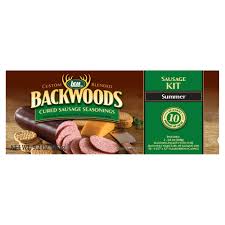 Needs no refrigeration, great for shipping. Backwoods Summer Sausage Kits Lem Products