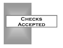Checks Accepted Sign by The Computer Classroom TCC21 | TpT