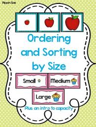Measurement Size Sorting And Ordering With Intro To