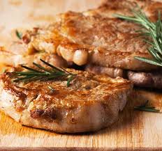 grilled boneless pork chops