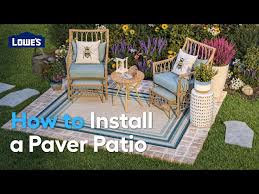 How To Install A Paver Patio