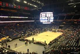 Bridgestone Arena Section 204 Basketball Seating