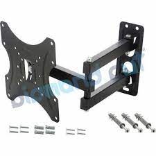 Black Lcd Monitor Wall Mount Stand