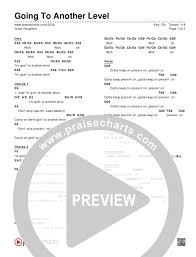 Going To Another Level Chord Chart Editable Israel