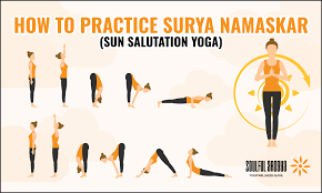 how to practice surya namaskar sun