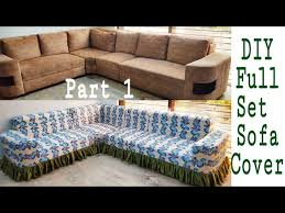 Diy Full Set Sofa Cover Making At Home