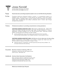 Resume Objective For Nurse Template Resume Objective For Nursing