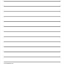 Writing Paper Elementary 366323710519 Free Lined Writing Paper