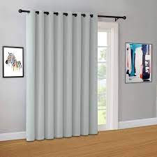 Extra Wide Blackout Patio Door Curtains