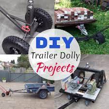 diy trailer dolly projects for towing