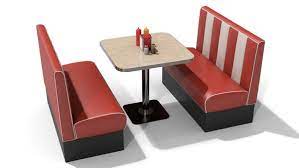 american diner furniture 3d