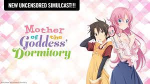 The Mother of the Goddess' Dormitory Uncensored Simulcast Comes to HIDIVE!