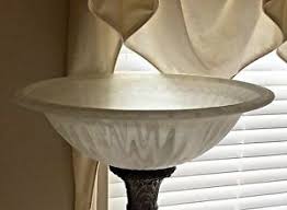 torchiere lamp shade marbled fluted