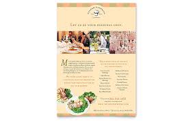Catering Company Flyer Template Word Publisher