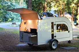 Tiny Teardrop Trailer Fits A Queen Size
