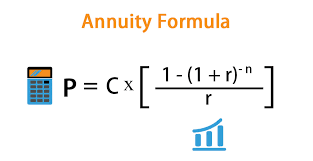 annuity formula calculation exles