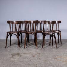 dark walnut bistro dining chair