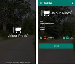 jaipur rides city bus info apk