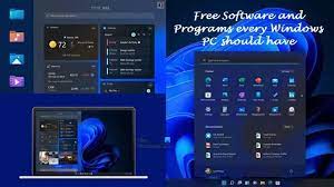 free software and programs every pc