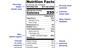 how to calculate nutrition facts label