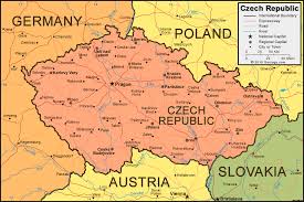 The czech republic is a charming european country with the most vibrant traditions. Czech Republic Map And Satellite Image