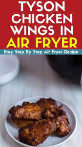 Tyson Chicken Wings Air Fryer Frozen gambar png